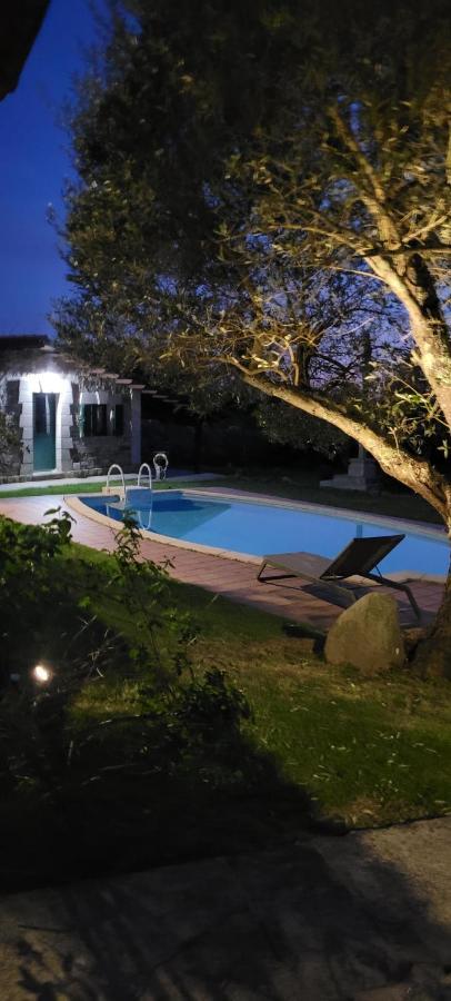 Casa Rustica Piscina, Apartadino Pobra Do Caraminal Exteriér fotografie