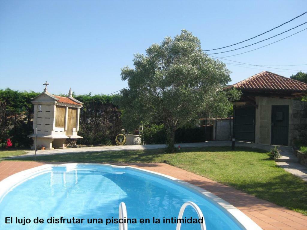 Casa Rustica Piscina, Apartadino Pobra Do Caraminal Exteriér fotografie