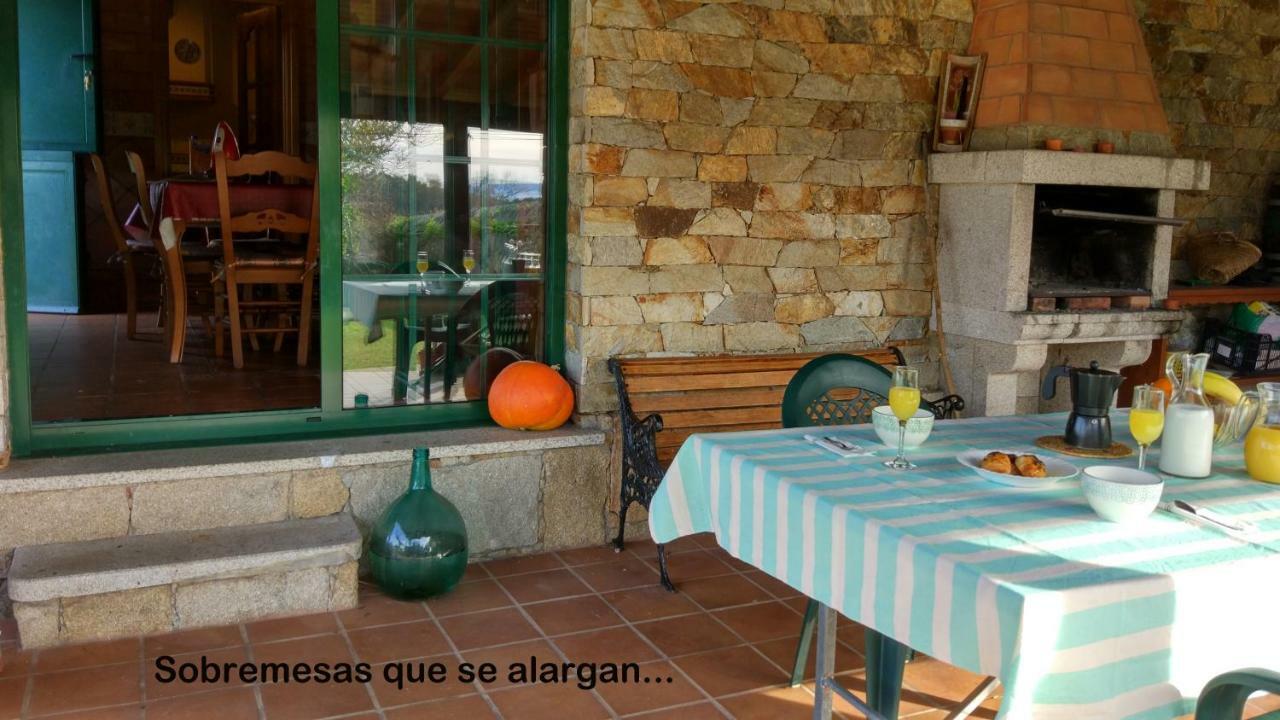 Casa Rustica Piscina, Apartadino Pobra Do Caraminal Exteriér fotografie